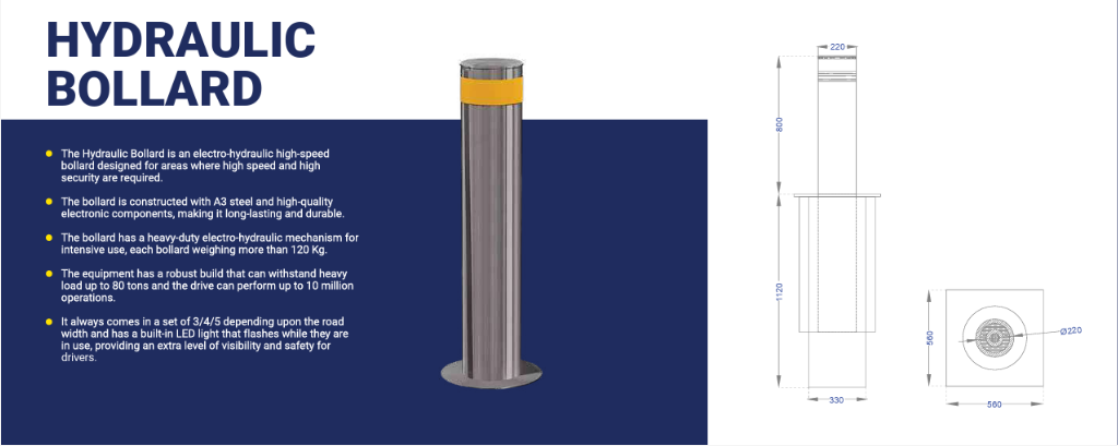 Hydraulic Bollard Engineering